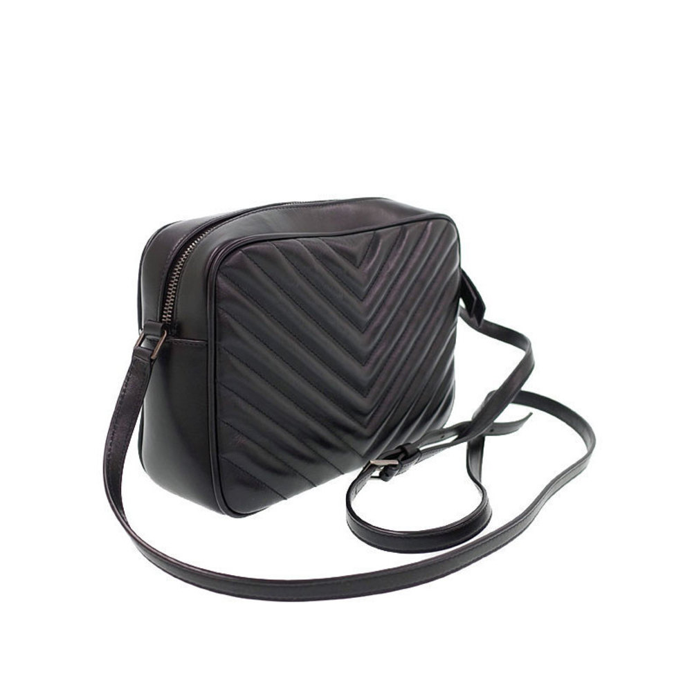 Saint Laurent Paris Lou Camera Bag Shoulder Bag Black - Picture 2 of 9